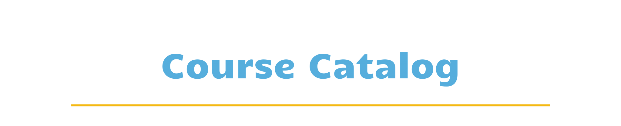 Course Catalog PDF East Shore Online